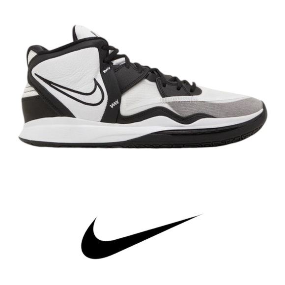 Kyrie Infinity TB 'White Black' 2022 Men’s 9 AMAZING CONDITION - Picture 1 of 11